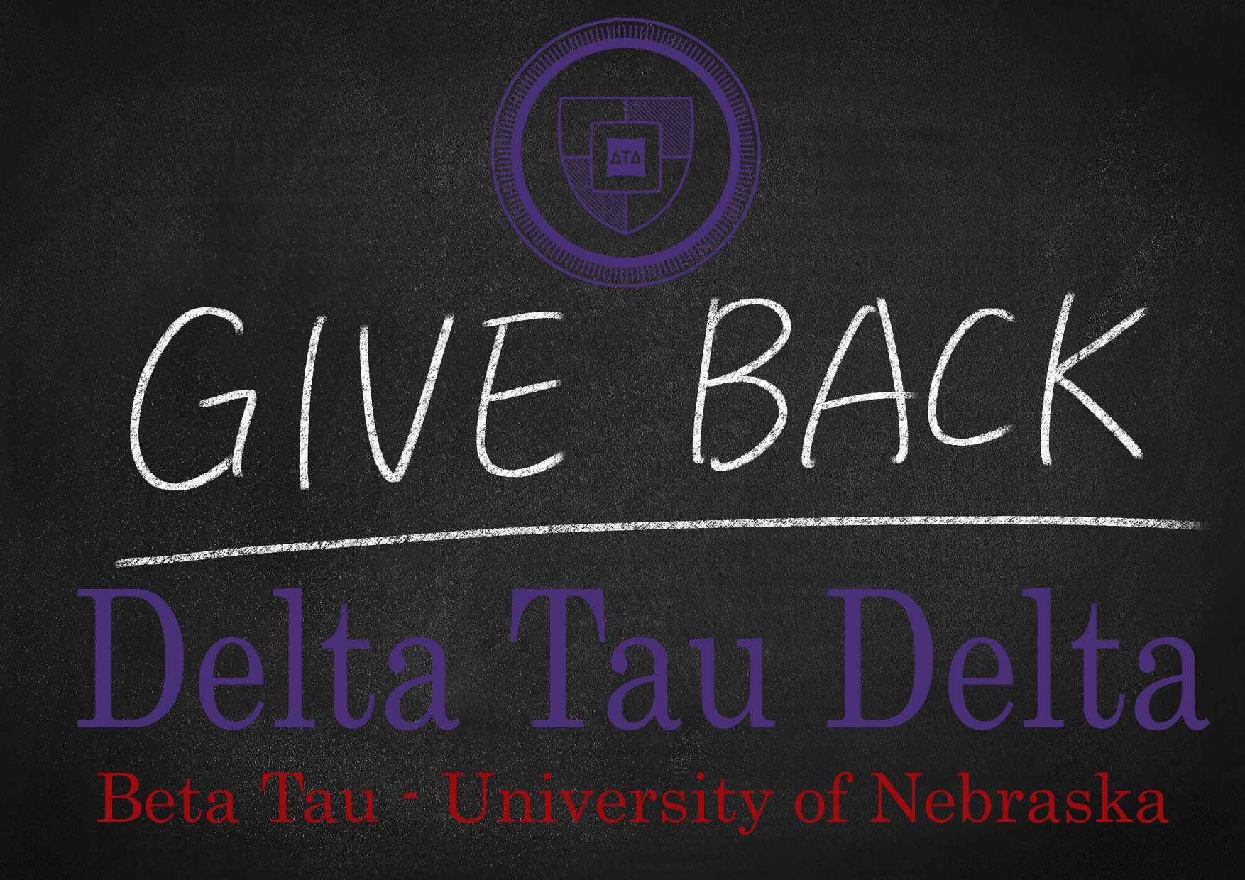Give Back and Support Delta Tau Delta